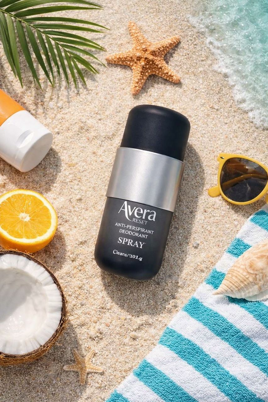 KEYESTETICS natural deodorant — close-up product detail showing natural formulation